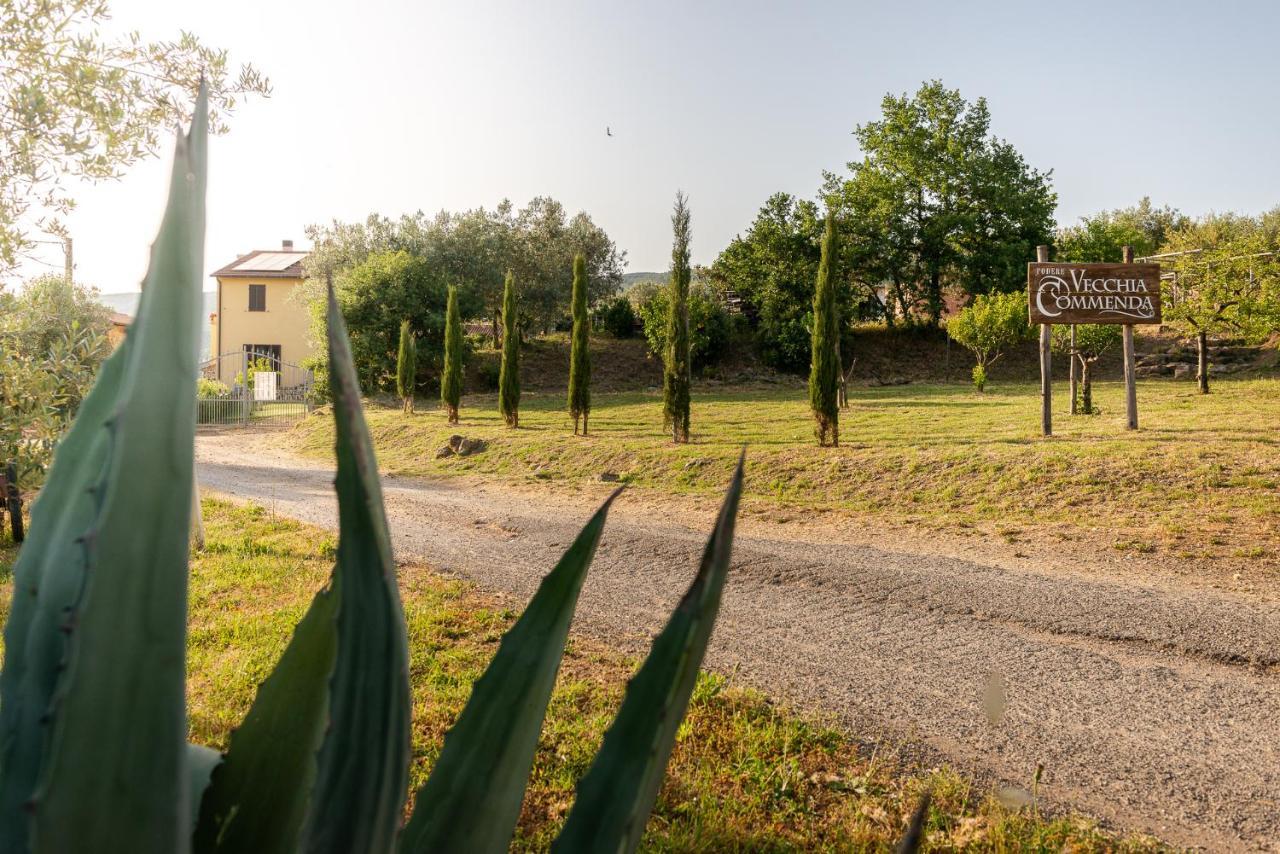 Podere Vecchia Commenda Massa Marittima Zewnętrze zdjęcie